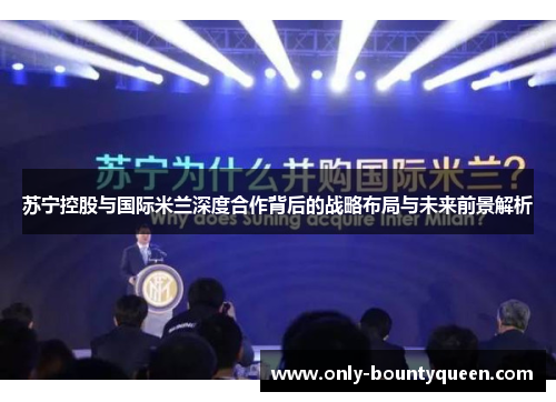 苏宁控股与国际米兰深度合作背后的战略布局与未来前景解析 苏宁控股与国际米兰深度合作背后的战略布局与未来前景解析