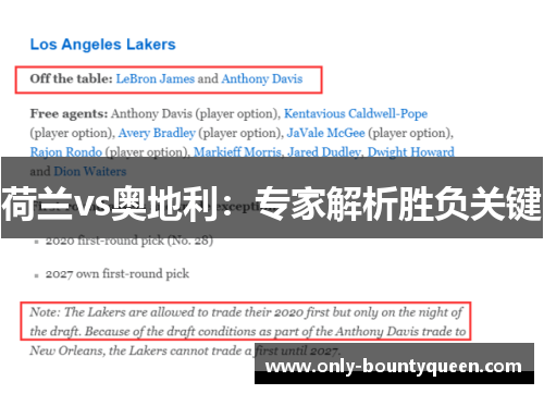 荷兰vs奥地利:专家解析胜负关键 荷兰vs奥地利:专家解析胜负关键